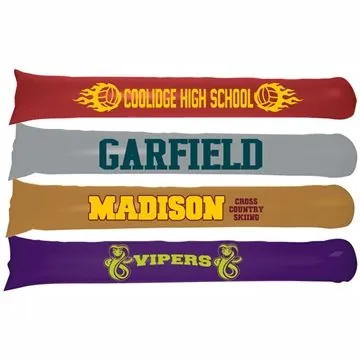 Image of 100 Promotional Fan-ta-Sticks Noisemakers (Pairs) - Reinflatable