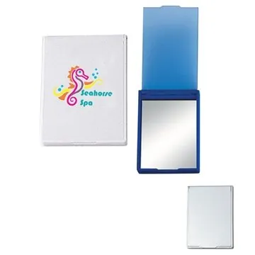 Image of 250 Customized Travel Vanity Mirror With Stand - Compact & ...