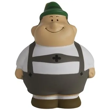 Image of 150 Promotional Bavarian Bert Stress Reliever - German Traditional