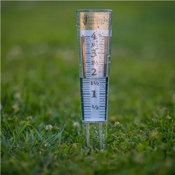 Image of 100 Promotional 4" Magnifying Rain Gauge - 35% Magnification