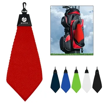 Grip Dry Waffle Golf Towel - Quick-Dry