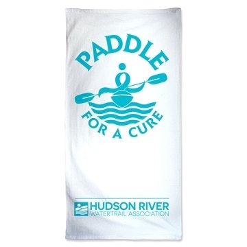 Screen Printed Beach Towel - 30 x 60 10.5 lbs./doz.