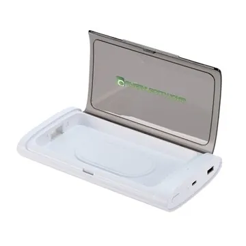 Image of 6 Customized Defender UV Sanitizer Box & Charger - Dual Function