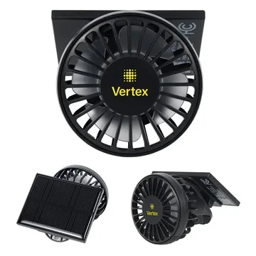 Cool Aid Solar-Powered Portable Fan With Clip