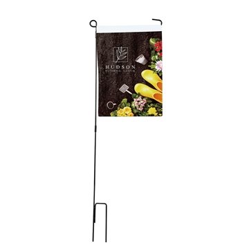 DisplaySplash Garden Flag - Single Sided - Polyester & Ground Stake