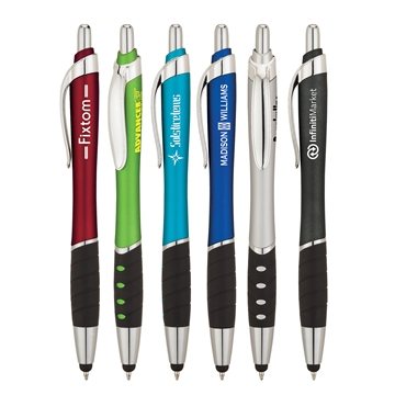 Image of 150 Promotional Wave - Deluxe Ballpoint Pen Stylus - Touch Screen ...