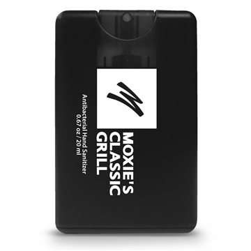 Credit Card Style Antibacterial Hand Sanitizer Spray - 62% Alcohol