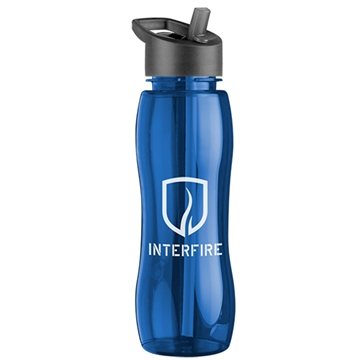 Slim Grip - 25 oz Tritan™ bottle with Flip straw lid - BPA-Free & Odor-Resistant