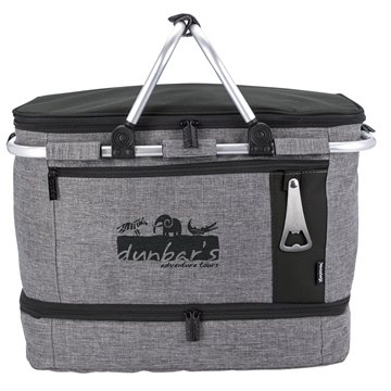 Koozie® Collapsible Jumbo Picnic Basket - Heat-Sealed & Multipurpose