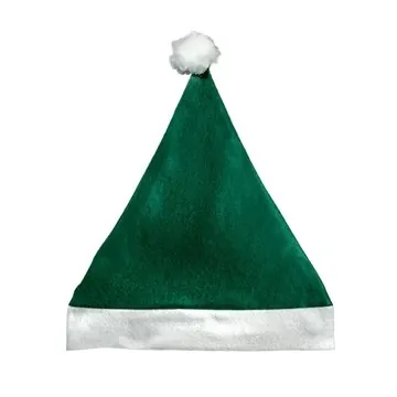 Green Felt Santa Hats