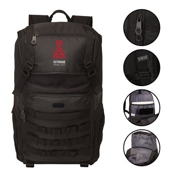 WORK® Outdoor Backpack - Ripstop & Laptop Compatible
