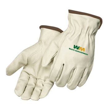 Standard Grain Pigskin Driver Gloves - Elastic Back
