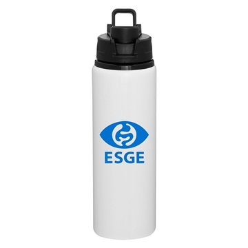 28 oz H2go Surge - White - Aluminum