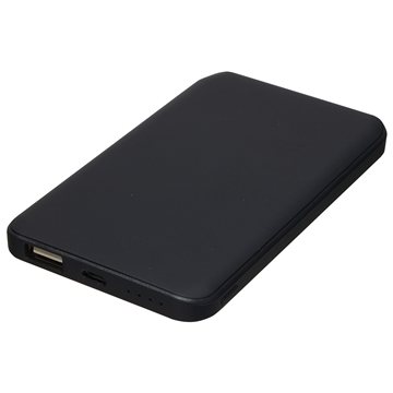 Soft-Touch 4000mAh Hi-Density Polymer Power Bank - UL Certified & Dual Port