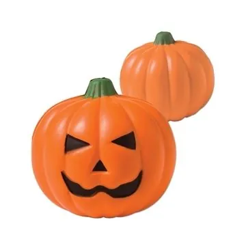 Image of 150 Customized Halloween Pumpkin Shape Stress Ball - Polyurethane