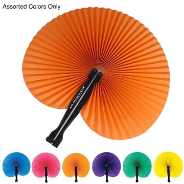 Colorful Folding Fan - Collapsible