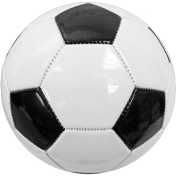 Full-Size Synthetic Leather Soccer Ball - Re-inflatable