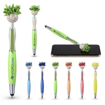 MopToppers Wheat Straw Screen Cleaner With Stylus Pen - Eco Friendly & Microfiber