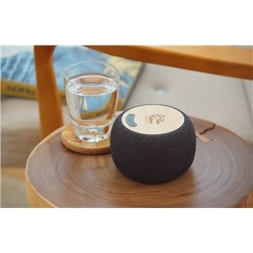 Empire Bamboo Wireless Speaker with 5W Wireless Charger - FCC Certified