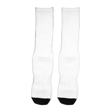 50 Custom "WYE" Dye Sublimated Crew (Athletic) Socks - Ribbed ...