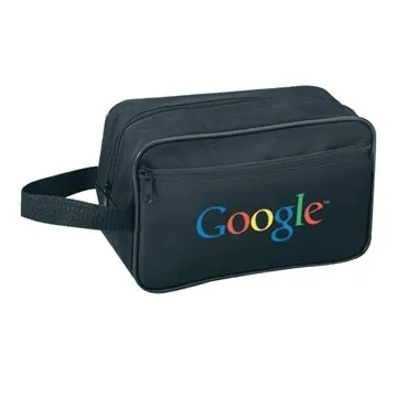 Image of 50 Custom 600D Polyester Toiletries Travel Kit - Multi-Compartment