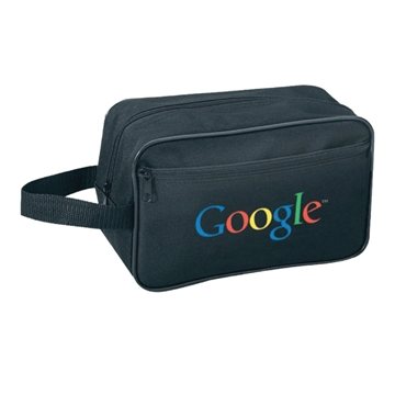 600D Polyester Toiletries Travel Kit - Multi-Compartment