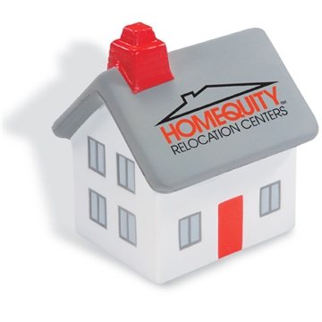 House Shape Stress Stress Ball - Polyurethane