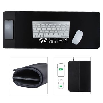 Jacob Wireless Charging Mouse Pad - 10W Fast Charging & Non-Slip