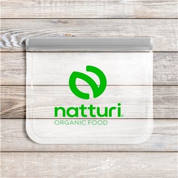 Reusable PEVA Lunch Pouch - Leak-proof & Washable