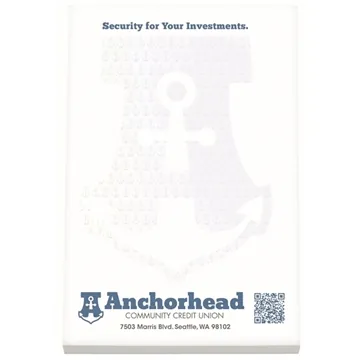 Image of 500 Custom Souvenir 6" x 9" Scratch Pad, 50 Sheet - Cardboard ...