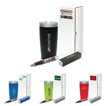 Image of 100 Custom Fulfillment 3-Piece Safety Gift Set - UL Certified