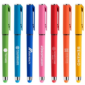 Islander Softy Brights Gel w/ Stylus - Rubberized Finish
