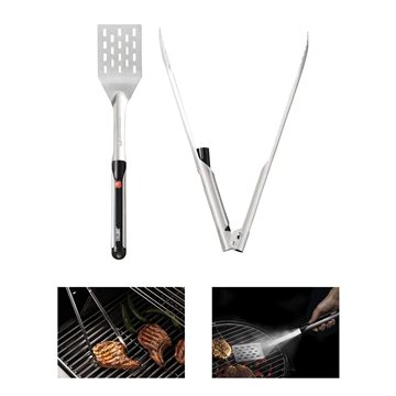 Grillight® Premium Stainless Steel LED Grill Set - LED Illuminated & Food-Grade Steel