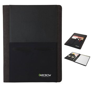 Image of 13 Customized Stockton Letter Size Tech & Conference Padfolio - ...