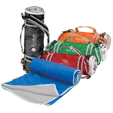 Brookfield Picnic Blanket - Fleece & Rollable