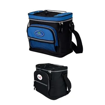 Scenic Hills 12-Can Cooler - PEVA Lined & Mesh Pockets