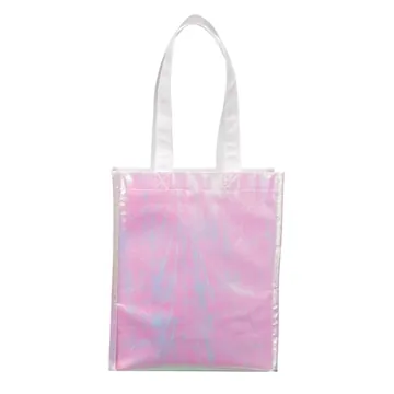 Image of 150 Custom Iridescent Non-Woven Gift Tote - Polypropylene