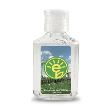 Image of 150 Custom 2 oz Antibacterial Hand Sanitizer - Citrus Scent
