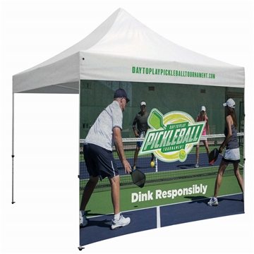 10' Tent Full Wall (Dye Sublimated, Single-Sided) - Heavy Duty