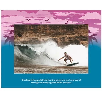 Image of 100 Custom 5" x 7" Photo Frame with Easel Back Full Color - ...