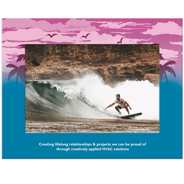 5 x 7 Photo Frame with Easel Back Full Color - Foldable