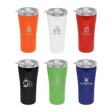 Yukon - 22 oz Double-Wall Stainless Tumbler - Laser - Vacuum Insulated