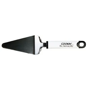 Image of 125 Promotional Metal Cake Pie Server - Serrated Edge