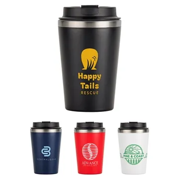 Paragon 12 oz Recycled Polypropylene/Stainless Steel Tumbler