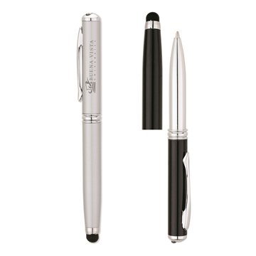 Frenzy 4-in-1 Ballpoint Pen - LED Light & Stylus