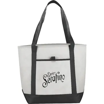 Image of 150 Customized Lighthouse Non-Woven Boat Tote - Polypropylene