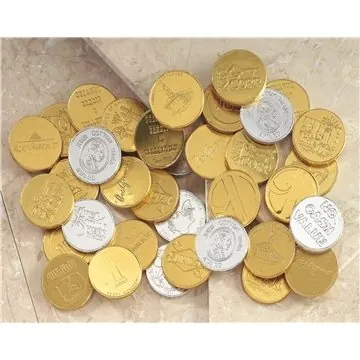Image of 720 Custom Custom Chocolate Coin - USA Made & Milk Chocolate