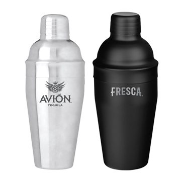 18 oz Cosmo Stainless Steel Cocktail Shaker - Built-in Strainer