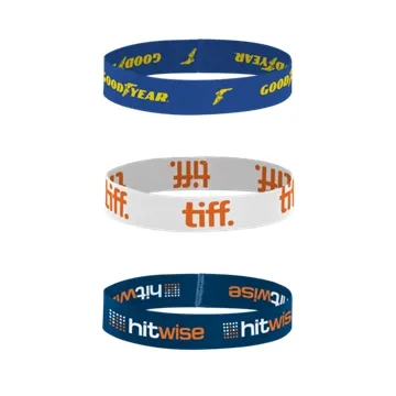 1/2 H x 7 L Dye-Sublimated Stretchy Elastic Bracelet