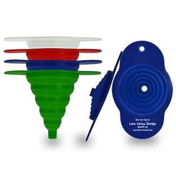 Cook's Choice Collapsible Silicone Funnel - Heat Resistant